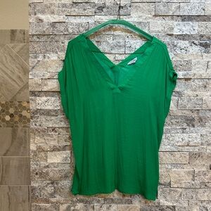 Naked Zebra Vibrant Green Blouse